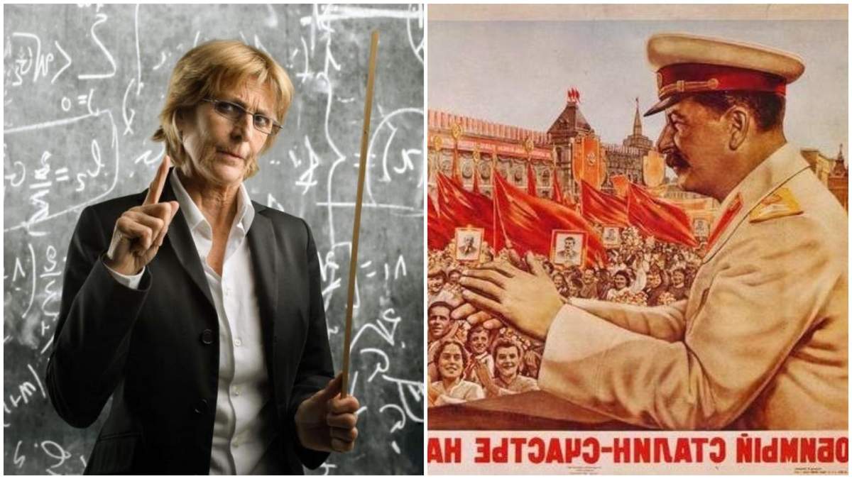 Сталин, учительница и 1 мая в Украине: невероятное сочетание Сталин, учительница и 1 мая в Украине: невероятное сочетание