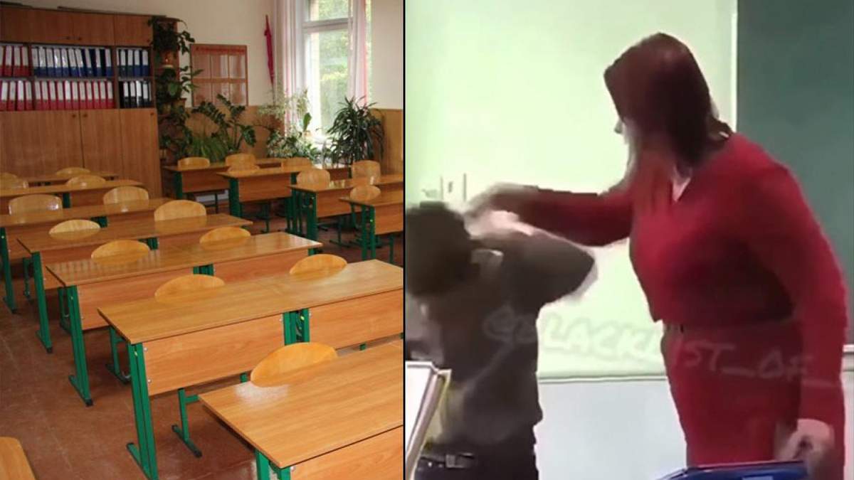 На Львовщине учительница ударила ученику пидзатильникы: видео На Львовщине учительница ударила ученику пидзатильникы: видео