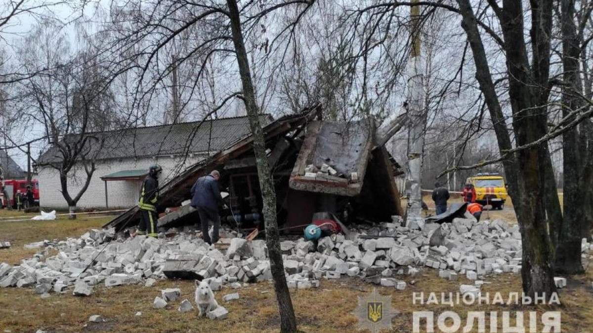 На Волині на території школи вибухнула котельня: фото - Україна новини - Освіта
