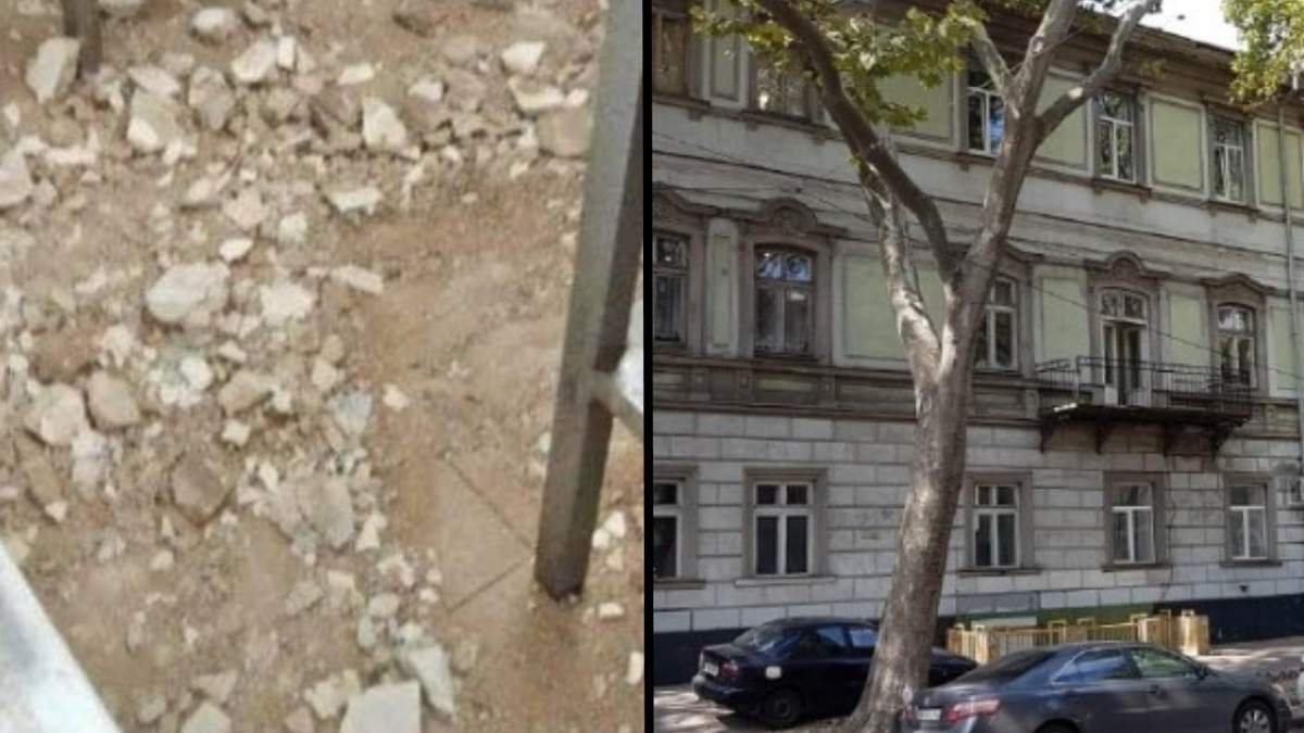 В Одесі на студента під час занять впала стеля: його забрала швидка - Україна новини - Освіта
